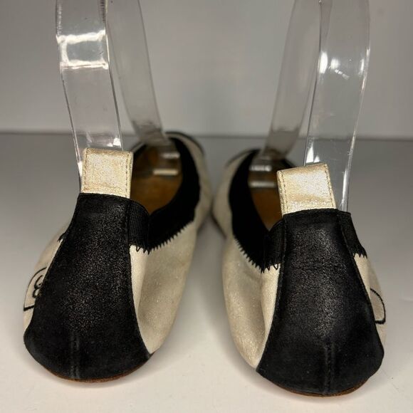 CHANEL Stretch Spirit Interlocking CC Logo Ballet Flat - Picture 14 of 14